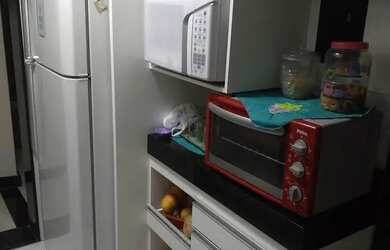 Imagem: O apartamento possui 3 Dormitórios, 1 Vaga na garagem, 60m²