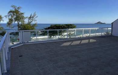 Imagem 2: Cobertura 300 metros pé na areia no Recreio dos Bandeirantes - recém...