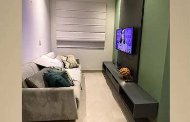 Imagem: O apartamento possui 1 Dormitório, 1 Banheiro, 27m² de Área