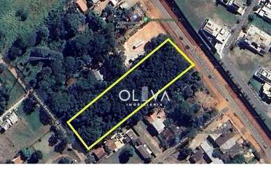 Imagem: O terreno possui 7.350m² de Área e está localizado em Chácara