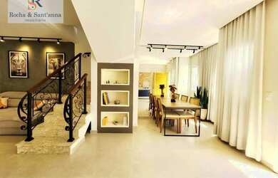 Imagem: A casa em condomínio possui 3 Dormitórios, 2 Banheiros, 2