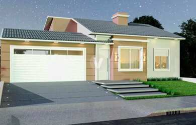 Imagem 4: Casa em Obras de 3 dormitórios em Loteamento, localizado no bairro Tomazetti!