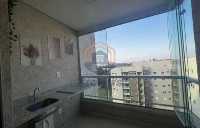 Imagem: O apartamento possui 2 Dormitórios, 2 Banheiros, 2 Vagas na