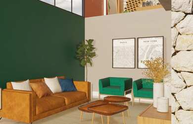 Imagem: A casa em condomínio possui 3 Dormitórios, 2 Banheiros, 2