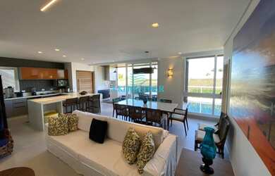 Imagem: A casa em condomínio possui 4 Dormitórios, 5 Banheiros, 2