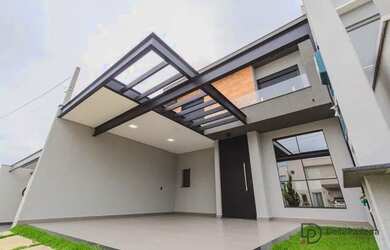 Imagem: A casa em condomínio possui 3 Dormitórios, 3 Banheiros, 2