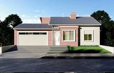 Imagem 3: Casa em Obras de 3 dormitórios em Loteamento, localizado no bairro Tomazetti!