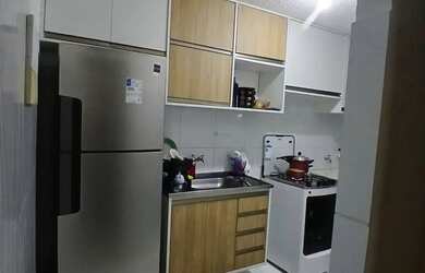 Imagem: O apartamento na cobertura possui 2 Dormitórios, 1 Banheiro