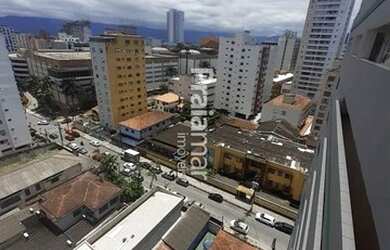 Imagem: O apartamento possui 1 Dormitório, 1 Banheiro, 1 Vaga na garagem