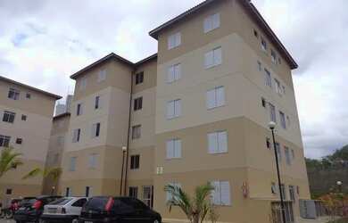 Imagem: O apartamento possui 2 Dormitórios, 1 Banheiro, 1 Vaga na garagem