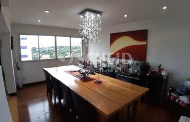 Imagem: O apartamento na cobertura possui 4 Dormitórios, 5 Banheiros