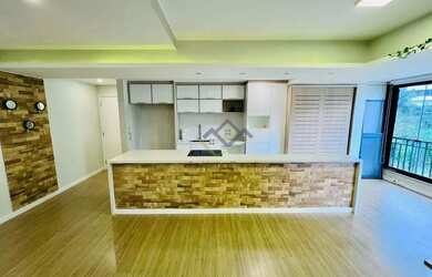 Imagem 3: Apartamento com 2 dormitórios para alugar, 81 m² por R$ 8.700,00/mês - Alphaville - Baruer