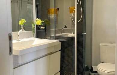 Imagem 2: Apartamento Mobiliado. Imóvel mobiliado, Ar-condicionado, Guarda roupae94m²...