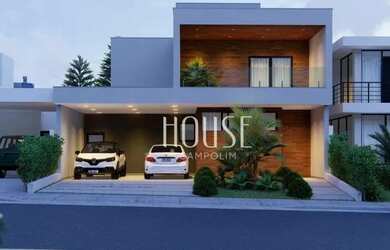 Imagem: A casa em condomínio possui 4 Dormitórios, 2 Banheiros, 4