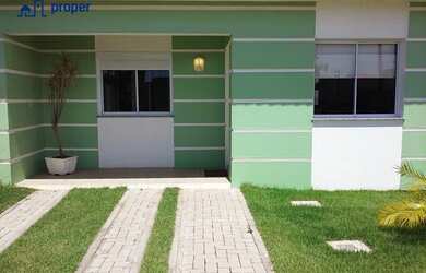 Imagem: A casa em condomínio possui 2 Dormitórios, 1 Banheiro, 2 Vagas