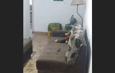 Imagem: O apartamento na cobertura possui 2 Dormitórios e 1 Banheiro