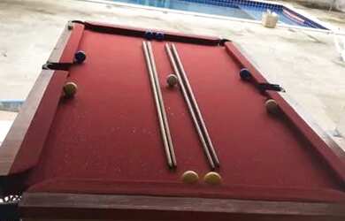 Imagem: A casa em condomínio possui 4 Dormitórios, 4 Banheiros, 4