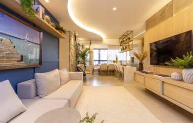 Imagem: O apartamento possui 3 Dormitórios, 4 Banheiros, 2 Vagas na