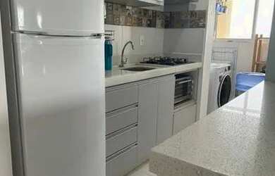 Imagem: O apartamento e possui 2 Dormitórios, Suítes, 2 Banheiros