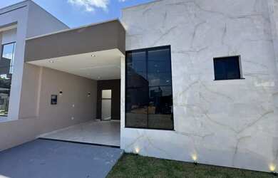 Imagem: A casa em condomínio possui 3 Dormitórios, 3 Banheiros, 1