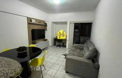 Imagem: O apartamento possui 1 Dormitório, 1 Banheiro, 1 Vaga na garagem