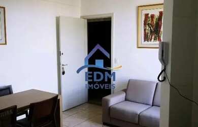 Imagem: O apartamento possui 1 Dormitório, 1 Banheiro, 1 Vaga na garagem