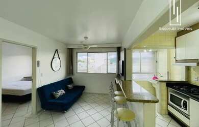 Imagem: O apartamento possui 1 Dormitório, 1 Banheiro, 1 Vaga na garagem