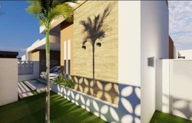 Imagem: A casa possui 3 Dormitórios, 3 Banheiros, 2 Vagas na garagem