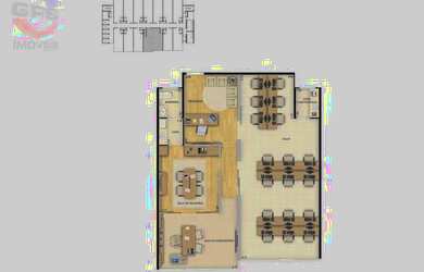 Imagem: O depósito possui 1 Vaga na garagem e 45m² de Área e está