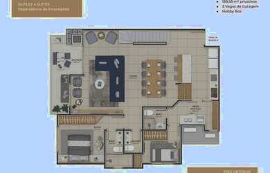 Imagem 16: Apartamento para venda com 3 quartos em Itacorubi - Florianópolis - SC