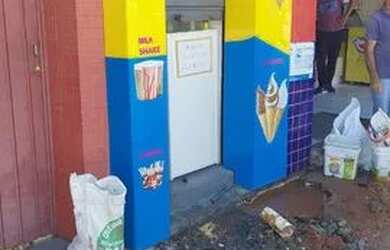 Imagem 1: Ponto de sorvete pronto. 240m² de Área