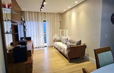 Imagem: O apartamento na cobertura possui 3 Dormitórios, 4 Banheiros