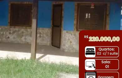 Imagem: Casa com 2 dormitórios à venda, em Tamoios no 2º Distrito