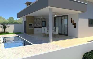 Imagem 2: Casa de condomínio térrea esquina com vista deslumbrante