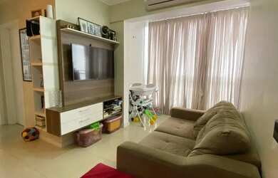 Imagem: O apartamento possui 2 Dormitórios, 2 Banheiros, 1 Vaga na