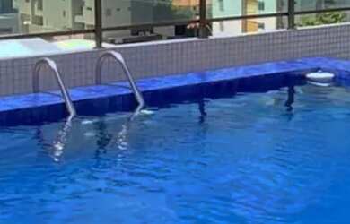 Imagem: O apartamento possui 1 Dormitório, 1 Banheiro, 1 Vaga na garagem