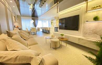 Imagem: O apartamento possui 3 Dormitórios, 4 Banheiros, 3 Vagas na