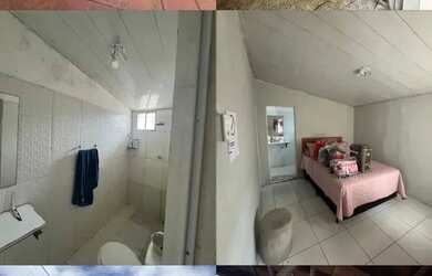 Imagem: A casa possui 4 Dormitórios, 3 Banheiros, 2 Vagas na garagem