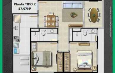 Imagem 5: Apartamento - 2/4 VISTA MAR com suite varanda e vaga privativa - RIO VERMELHO