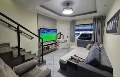 Imagem: A casa em condomínio possui 3 Dormitórios, 4 Banheiros, 2