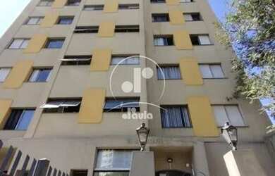 Imagem: O apartamento possui 1 Dormitório, 1 Banheiro, 1 Vaga na garagem