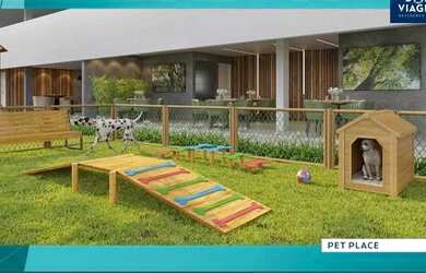 Imagem: O apartamento possui 1 Dormitório, 1 Banheiro, 45m² de Área