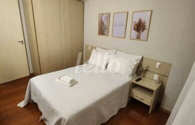 Imagem: O studio possui 1 Dormitório, 1 Banheiro, 1 Vaga na garagem