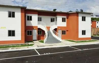 Imagem: O apartamento possui 2 Dormitórios, 1 Banheiro, 1 Vaga na garagem