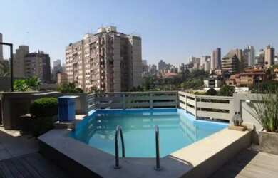 Imagem: O apartamento na cobertura possui 3 Dormitórios, 3 Banheiros