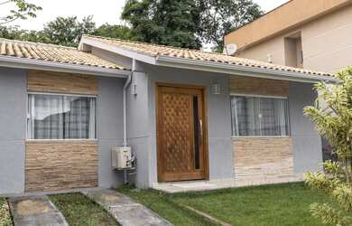 Imagem: A casa em condomínio possui 2 Dormitórios, 2 Banheiros, 1