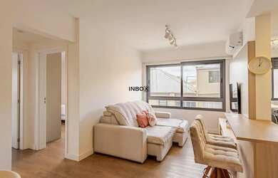 Imagem 2: Apartamento mobiliado 2 Dorms com Churrasqueira e 2 Vagas Próximo à...