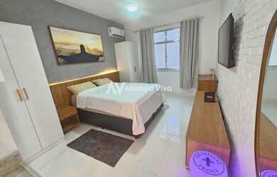 Imagem: A kitnet possui 1 Dormitório, 1 Banheiro, 35m² de Área e