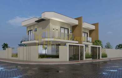 Imagem: A casa possui 3 Dormitórios, 2 Banheiros, 1 Vaga na garagem