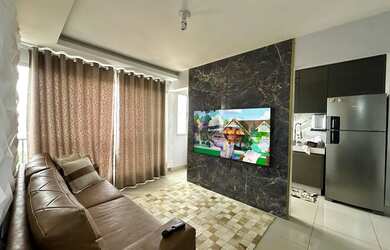 Imagem: O apartamento possui 2 Dormitórios, 2 Banheiros, 2 Vagas na